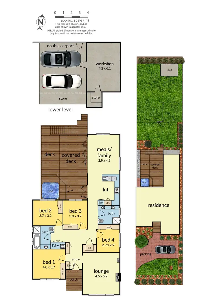 Floorplan of Homely unit listing, 1/31 Harrison Street, Mitcham VIC 3132