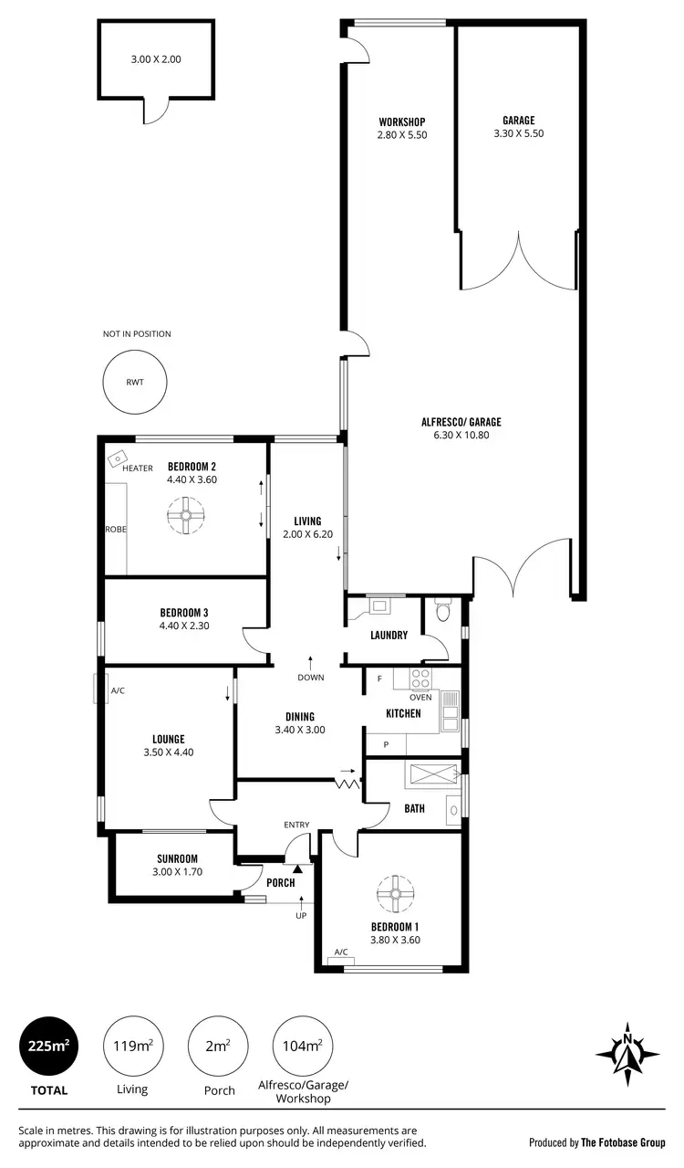 Floorplan of Homely house listing, 31 Park Avenue, Pennington SA 5013