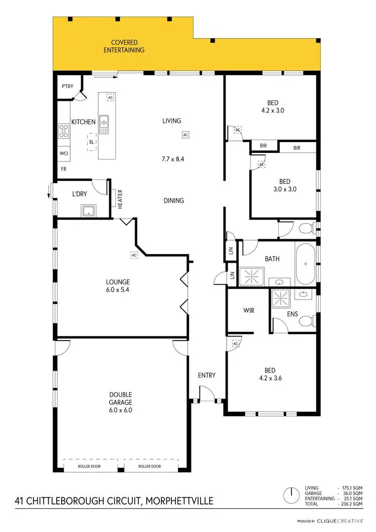 Floorplan of Homely house listing, 41 Chittleborough Circuit, Morphettville SA 5043