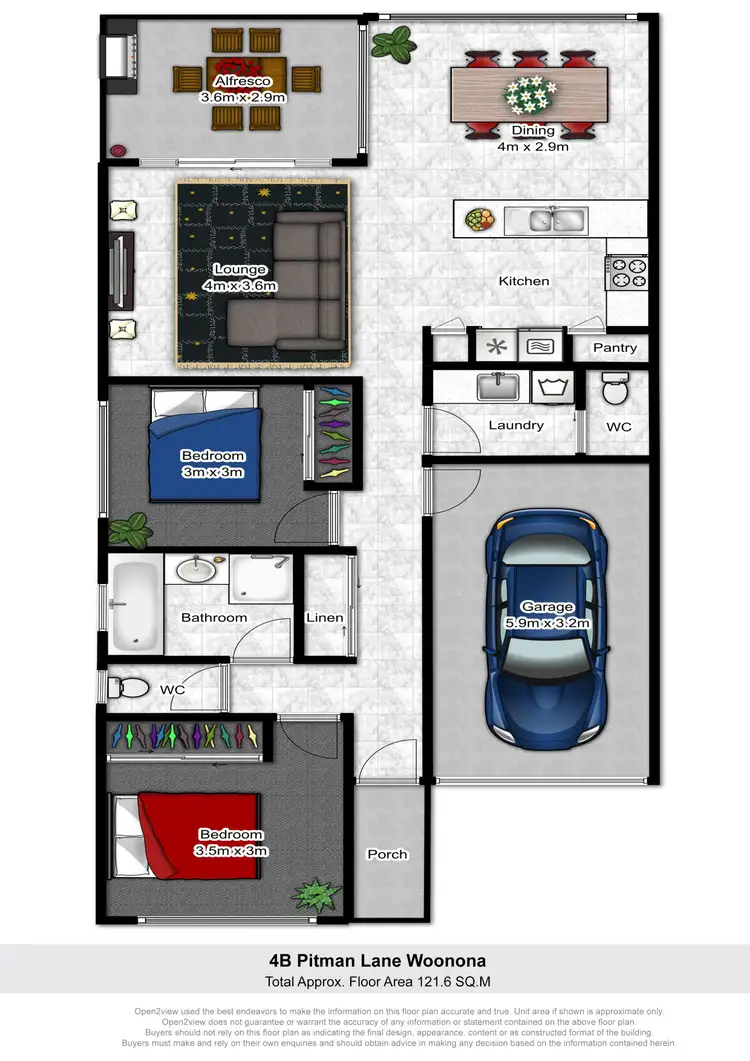 Floorplan of Homely house listing, 4B Pitman Lane, Woonona NSW 2517