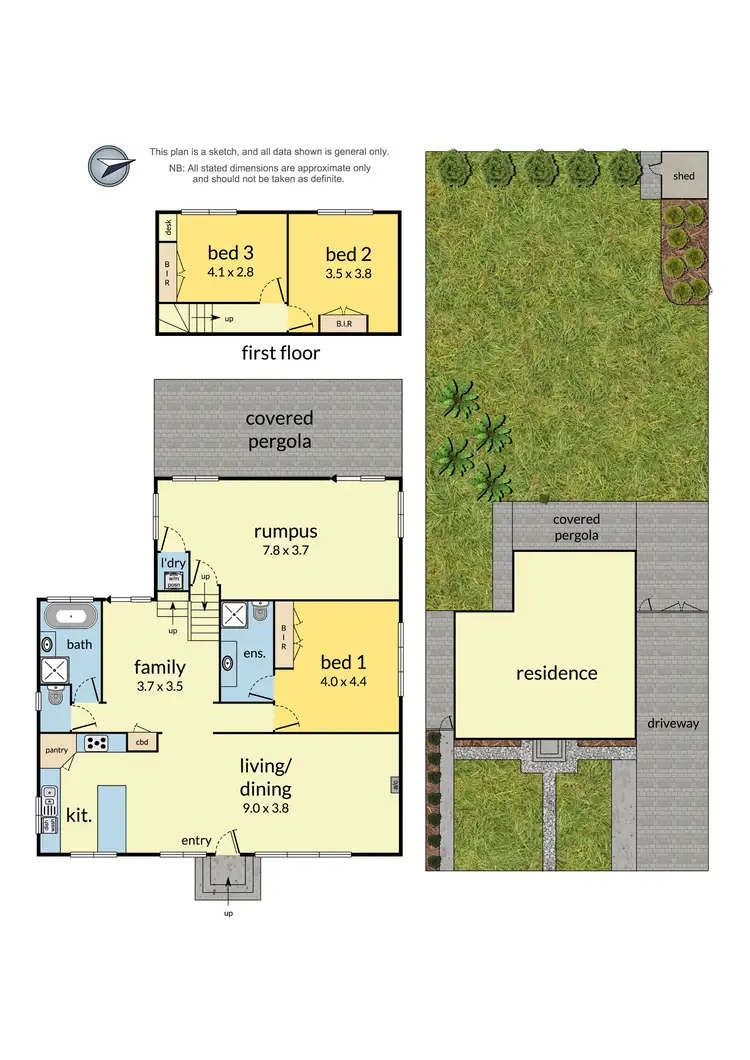 Floorplan of Homely house listing, 29 Kincumber Drive, Croydon VIC 3136