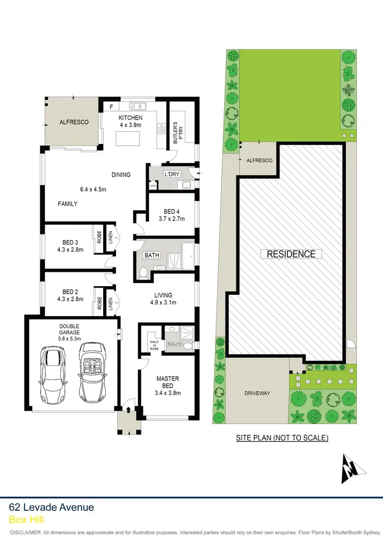 Floorplan of Homely house listing, 62 Levade Avenue, Box Hill NSW 2765