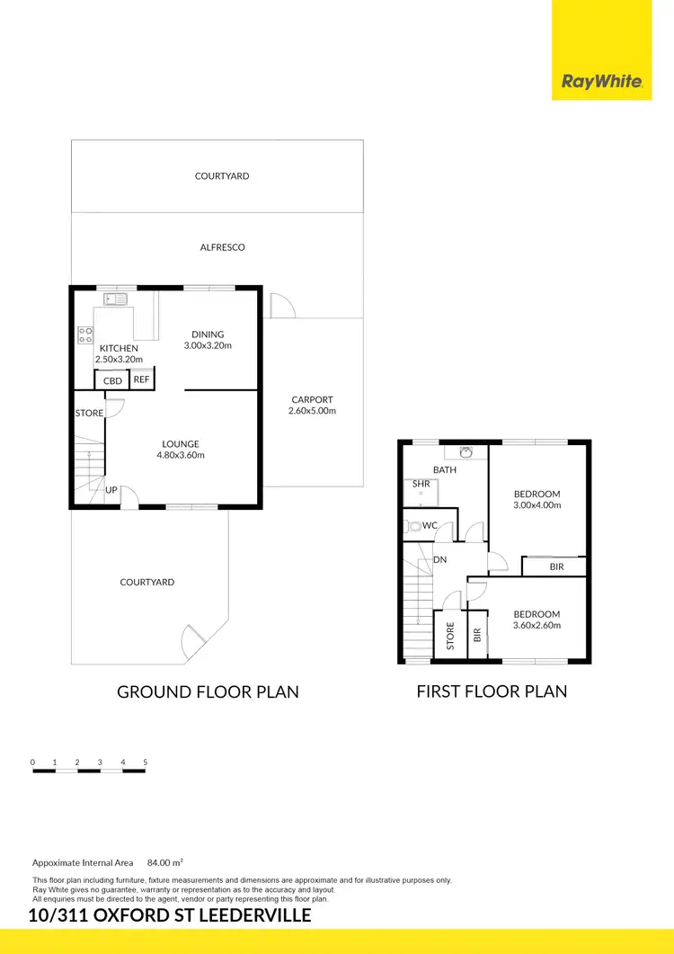 Floorplan of Homely house listing, 10/311 Oxford Street, Leederville WA 6007
