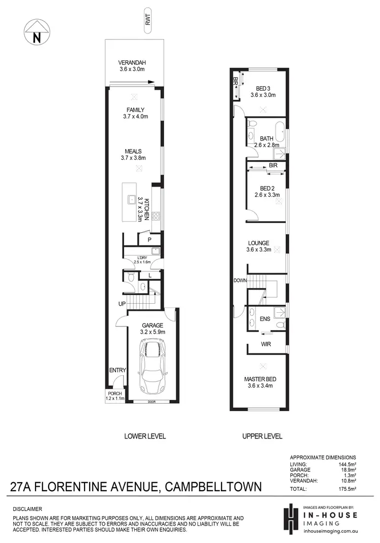 Floorplan of Homely house listing, 27A Florentine Avenue, Campbelltown SA 5074