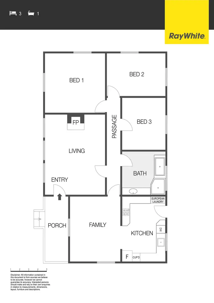 Floorplan of Homely house listing, 8 Trott Place, Holt ACT 2615