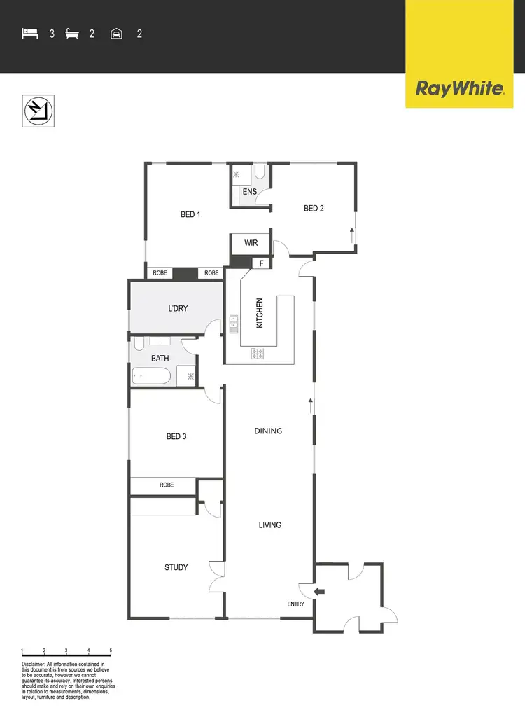 Floorplan of Homely house listing, 5 Burgan Place, Rivett ACT 2611
