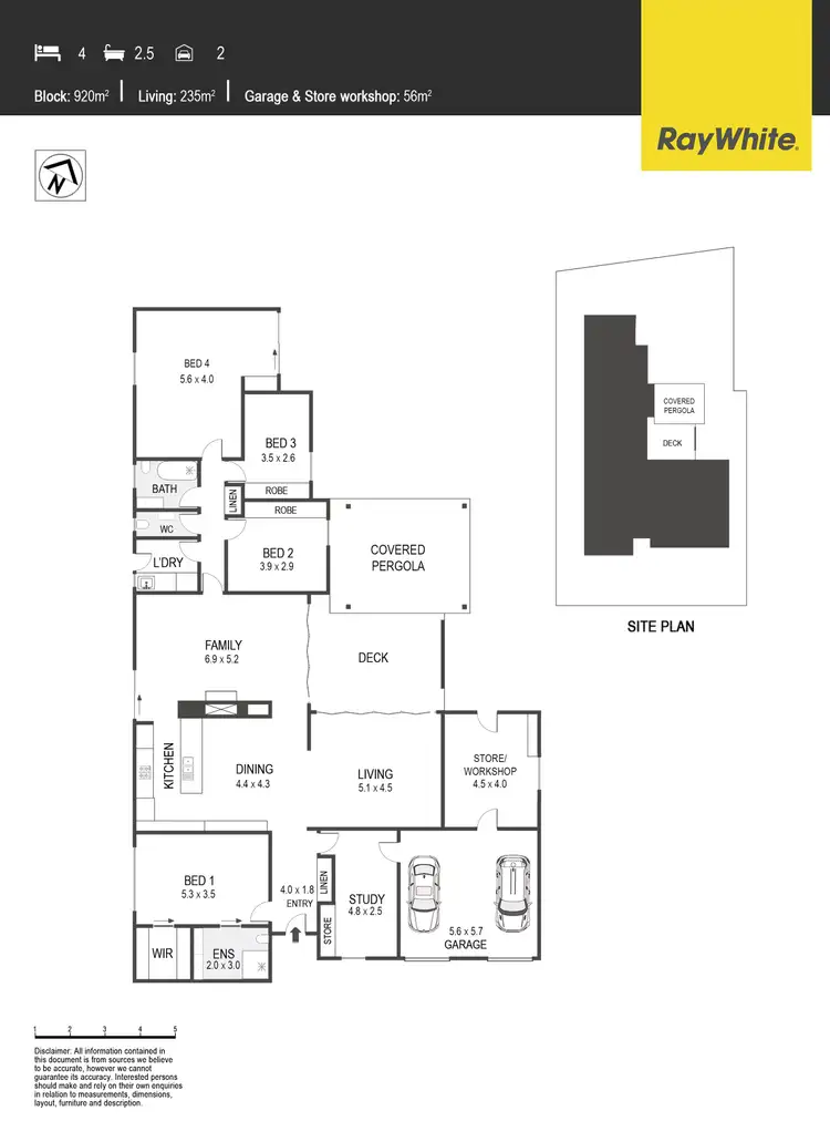 Floorplan of Homely house listing, 101 Dumas Street, Mckellar ACT 2617