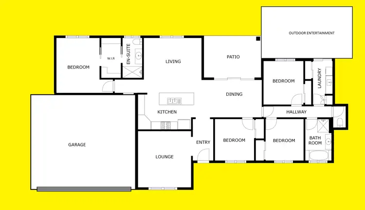 Floorplan of Homely house listing, 30 Kedmenec Drive, Mildura VIC 3500