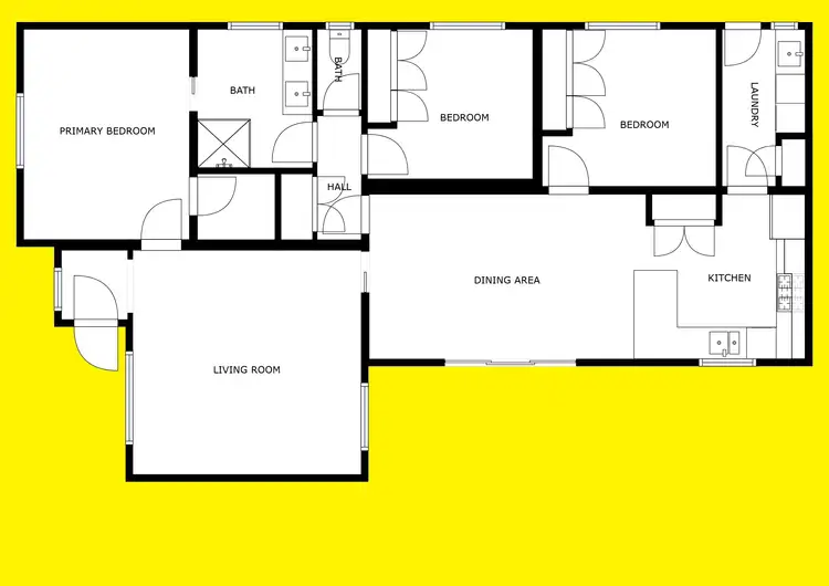Floorplan of Homely house listing, 38 Belleview Drive, Irymple VIC 3498