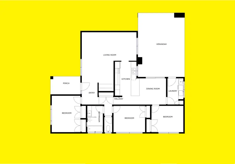 Floorplan of Homely house listing, 70 Brian Street, Mildura VIC 3500