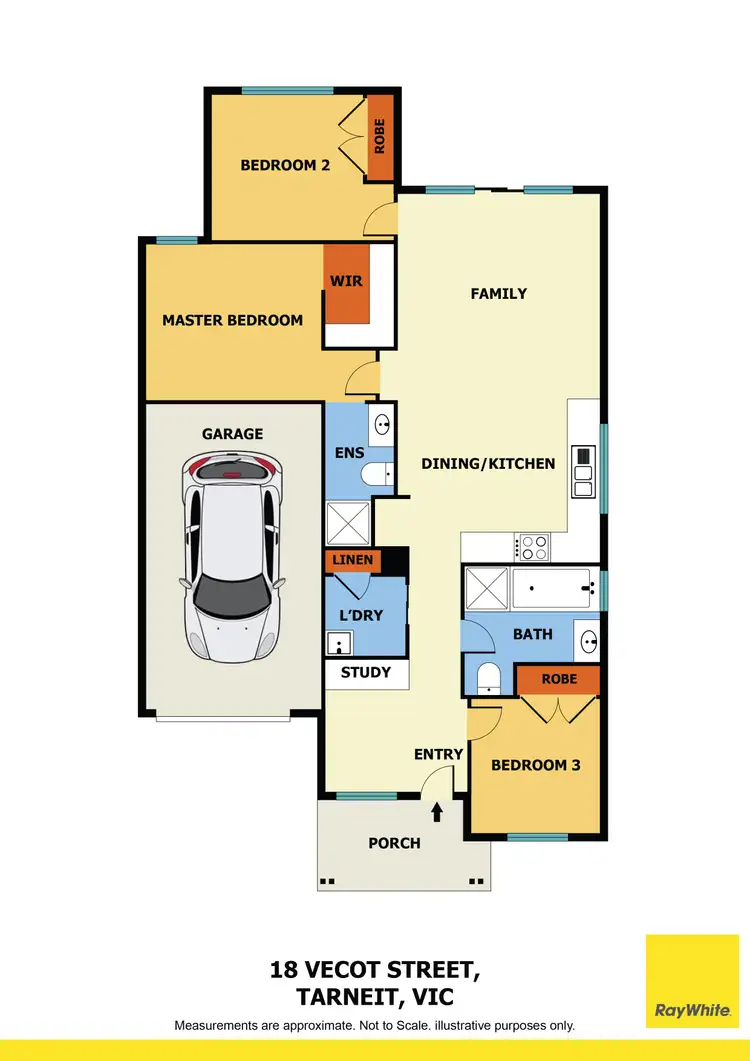 Floorplan of Homely house listing, 18 Vecot Street, Tarneit VIC 3029