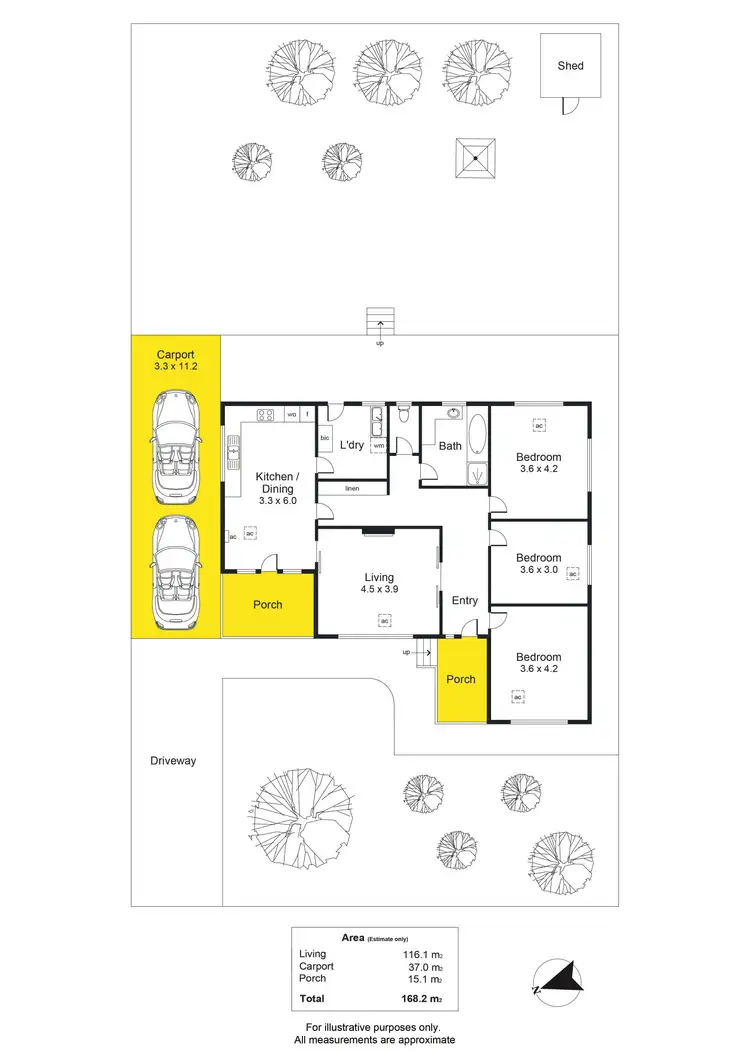 Floorplan of Homely house listing, 61 Fiveash Drive, Pasadena SA 5042