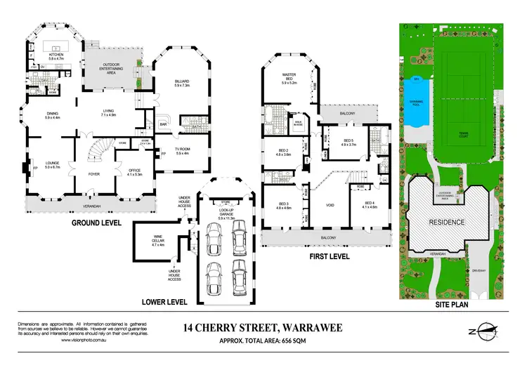Floorplan of Homely house listing, 14 Cherry Street, Warrawee NSW 2074