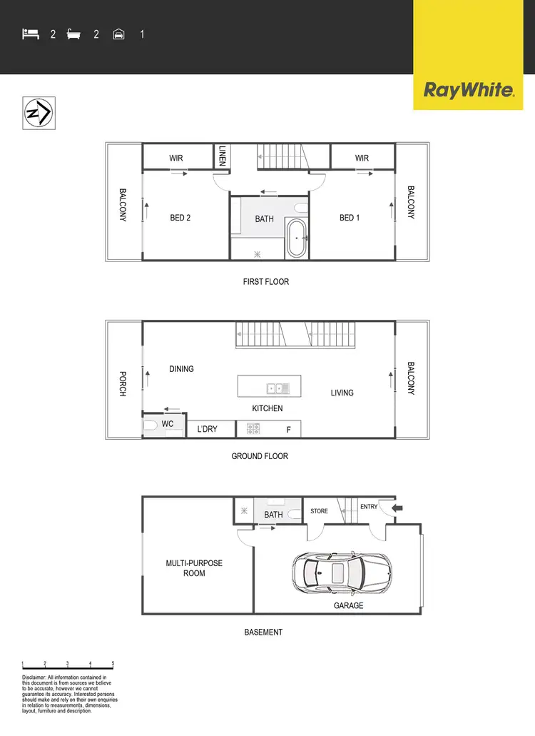 Floorplan of Homely house listing, 19/1 Rouseabout Street, Lawson ACT 2617