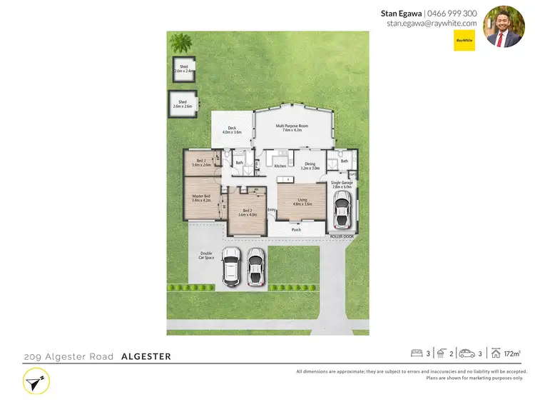 Floorplan of Homely house listing, 209 Algester Road, Algester QLD 4115