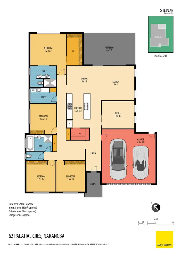 Floorplan of Homely house listing, 62 Palatial Crescent, Narangba QLD 4504