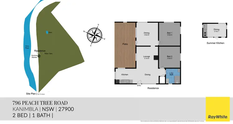 Floorplan of Homely house listing, 796 Peach Tree Road, Megalong Valley NSW 2785