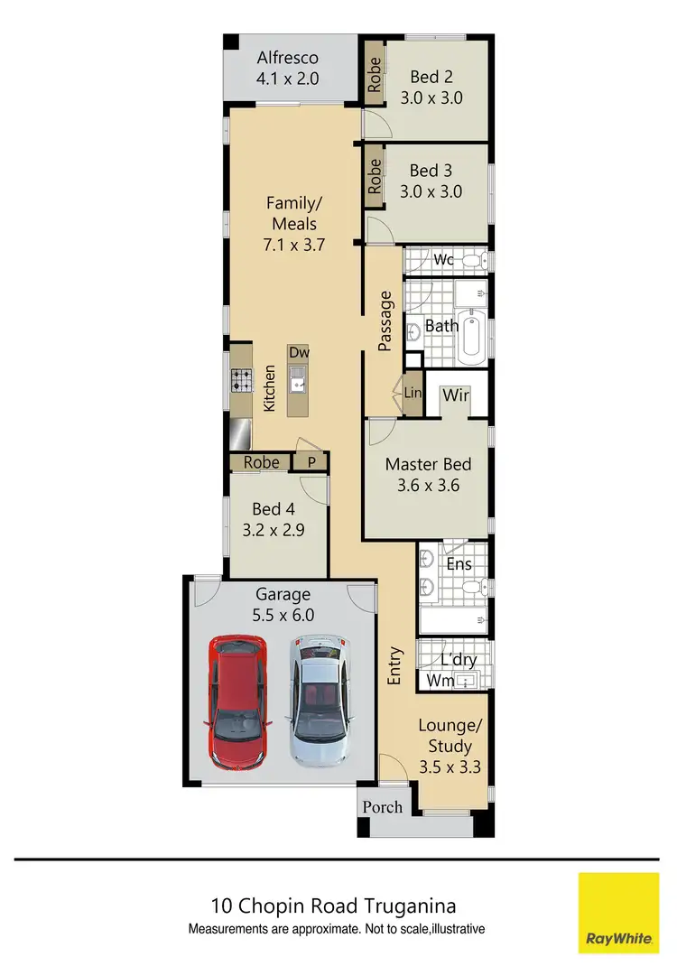 Floorplan of Homely house listing, 10 Chopin Road, Truganina VIC 3029