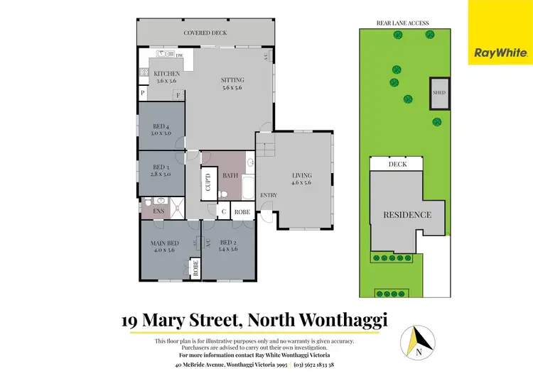 Floorplan of Homely house listing, 19 Mary Street, Wonthaggi VIC 3995