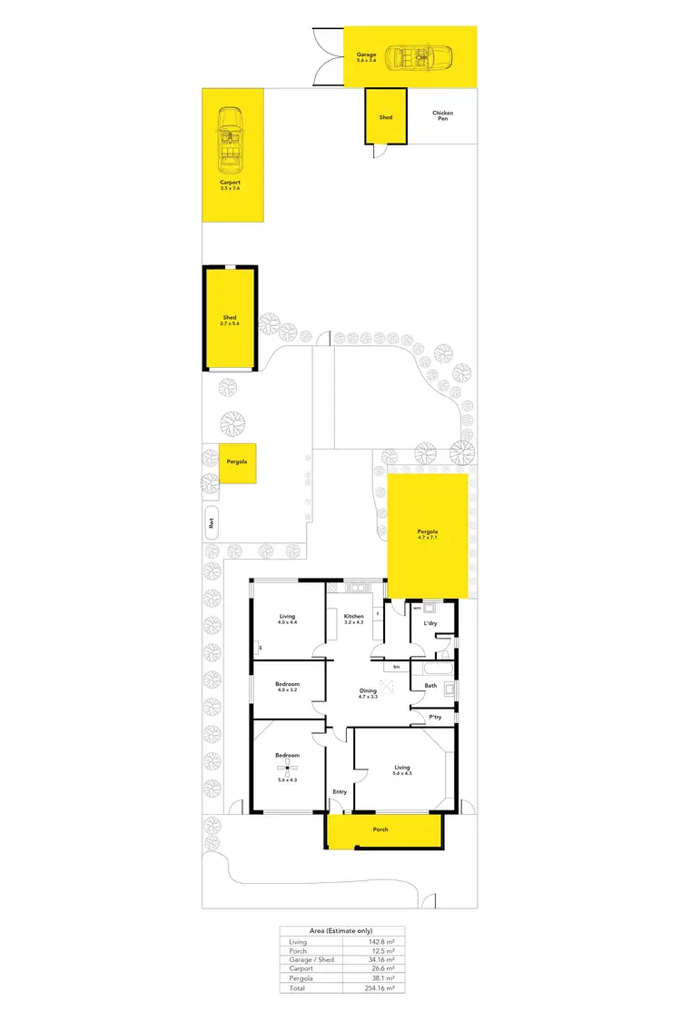 Floorplan of Homely house listing, 262 Young Street, Wayville SA 5034
