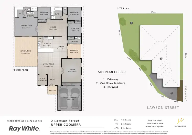 Floorplan of Homely house listing, 2 Lawson Street, Upper Coomera QLD 4209