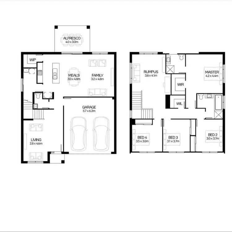 Floorplan of Homely house listing, 13 Empire Place, Berrinba QLD 4117