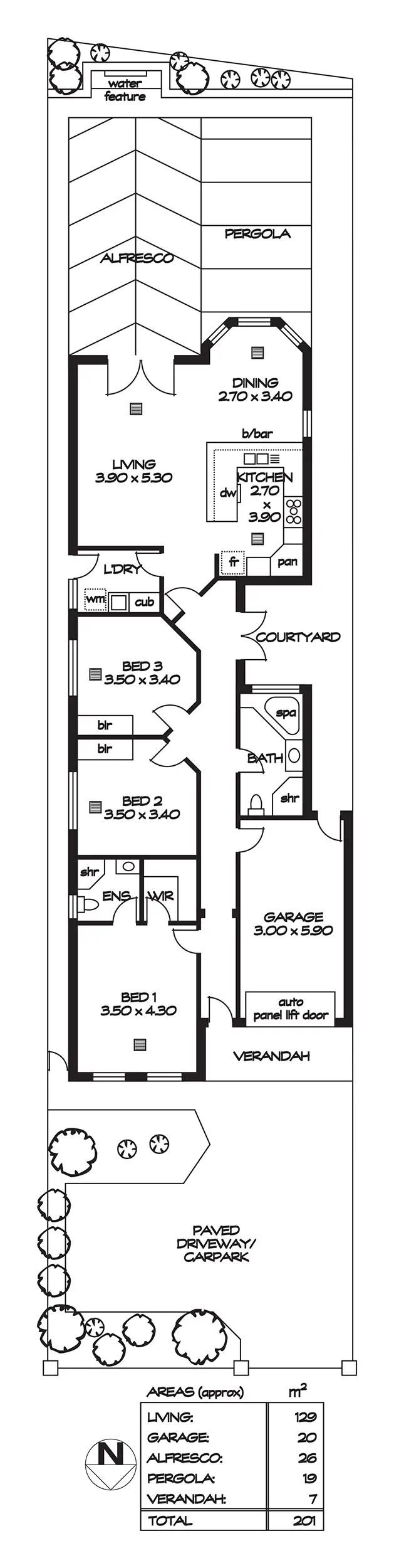 Floorplan of Homely house listing, 606A Greenhill Road, Burnside SA 5066