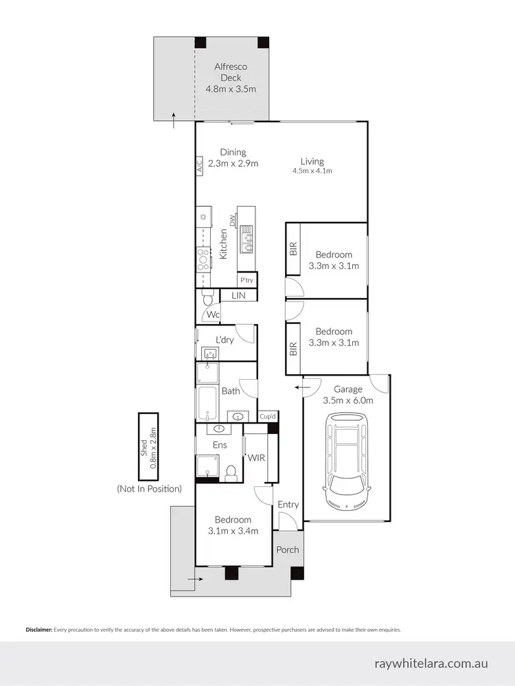 Floorplan of Homely house listing, 38C Shannahan Drive, Bell Park VIC 3215