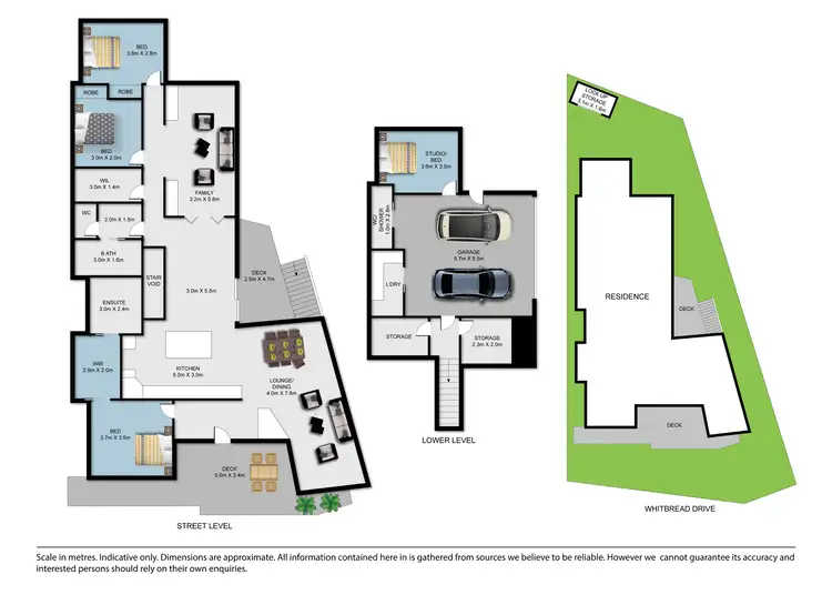 Floorplan of Homely house listing, 45 Whitbread Drive, Lemon Tree Passage NSW 2319