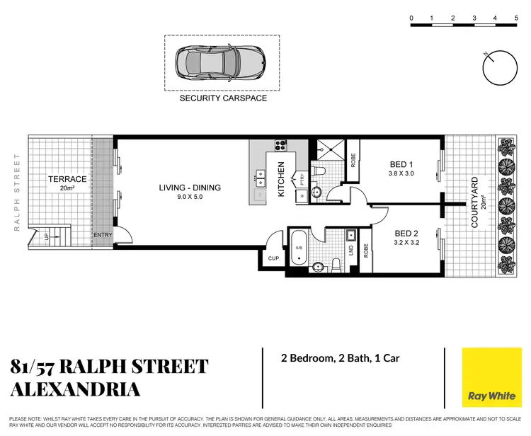 Floorplan of Homely apartment listing, 81/57 Ralph Street, Alexandria NSW 2015