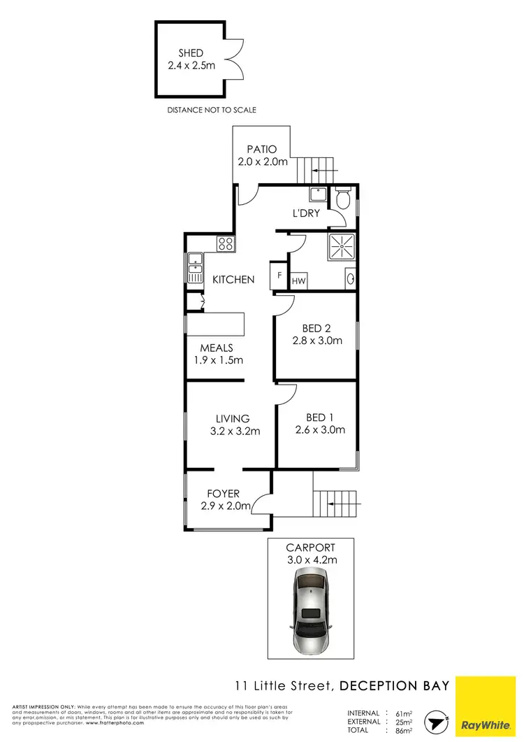 Floorplan of Homely house listing, 11 Little Street, Deception Bay QLD 4508