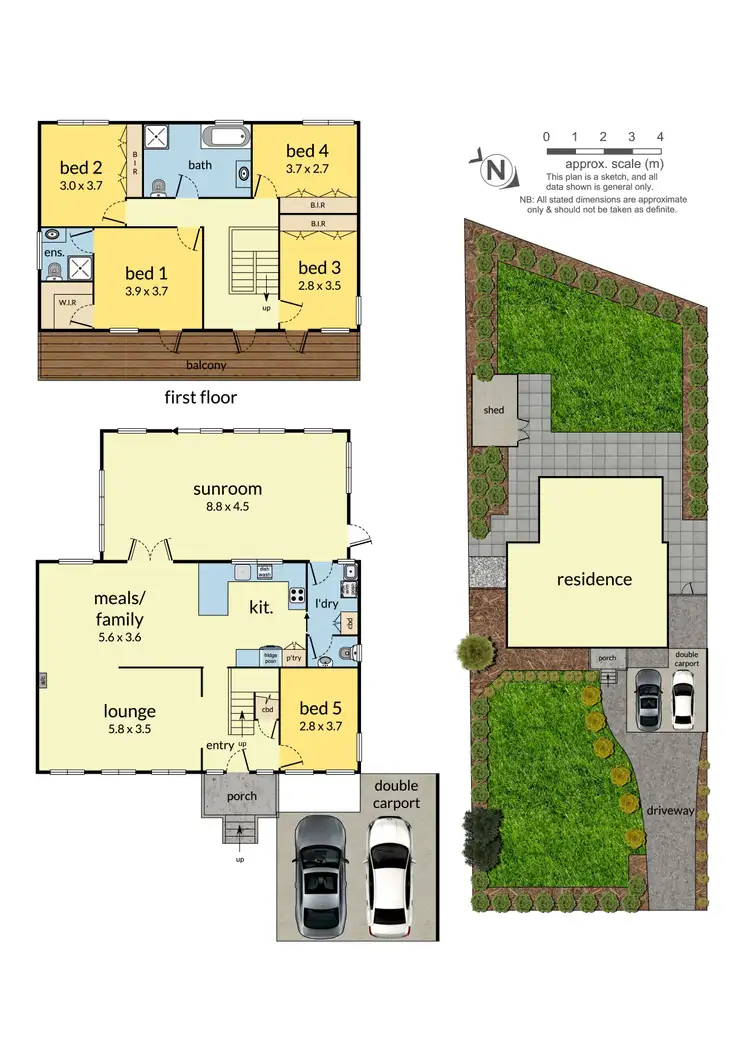 Floorplan of Homely house listing, 42 Remington Drive, Glen Waverley VIC 3150