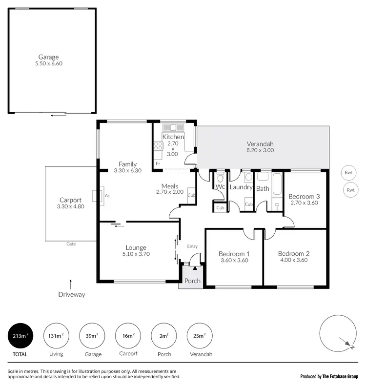 Floorplan of Homely house listing, 51 Hilltop Avenue, Felixstow SA 5070