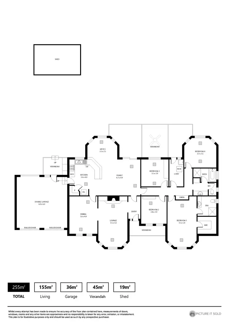 Floorplan of Homely house listing, 32 Reordan Drive, Greenwith SA 5125