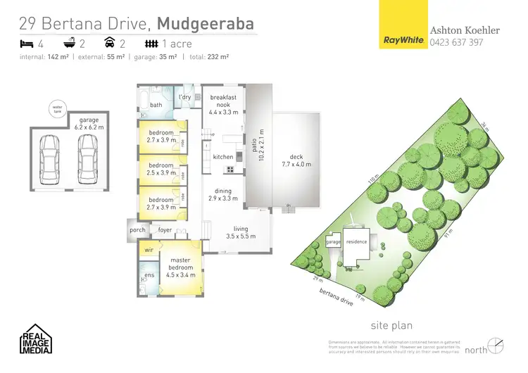 Floorplan of Homely house listing, 29 Bertana Drive, Mudgeeraba QLD 4213