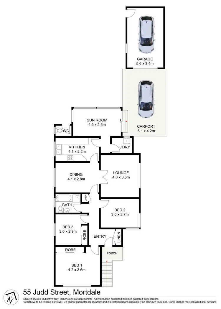 Floorplan of Homely house listing, 55 Judd Street, Mortdale NSW 2223