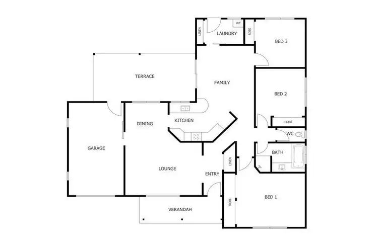 Floorplan of Homely house listing, 18 Weir Court, Harristown QLD 4350