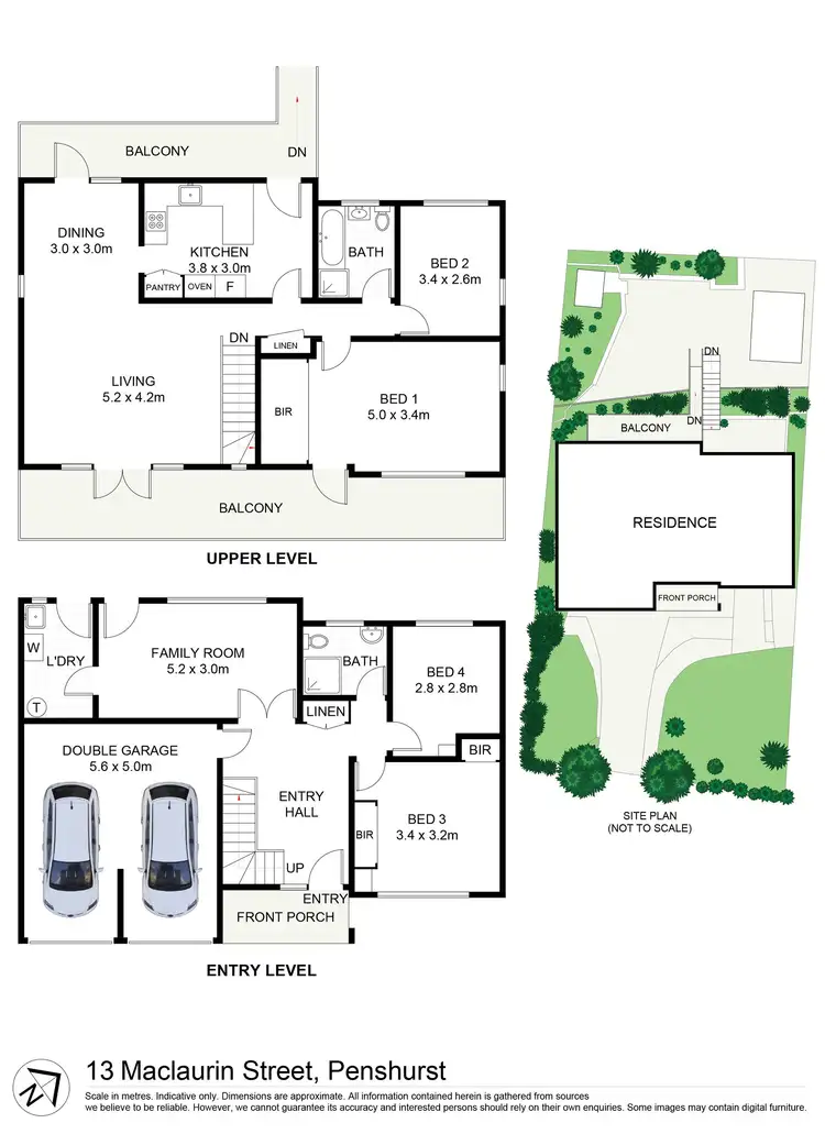Floorplan of Homely house listing, 13 Maclaurin Street, Penshurst NSW 2222