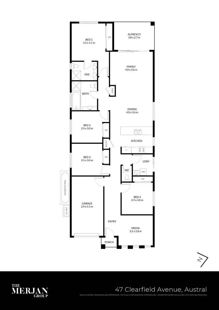 Floorplan of Homely house listing, 47 Clearfield Avenue, Austral NSW 2179