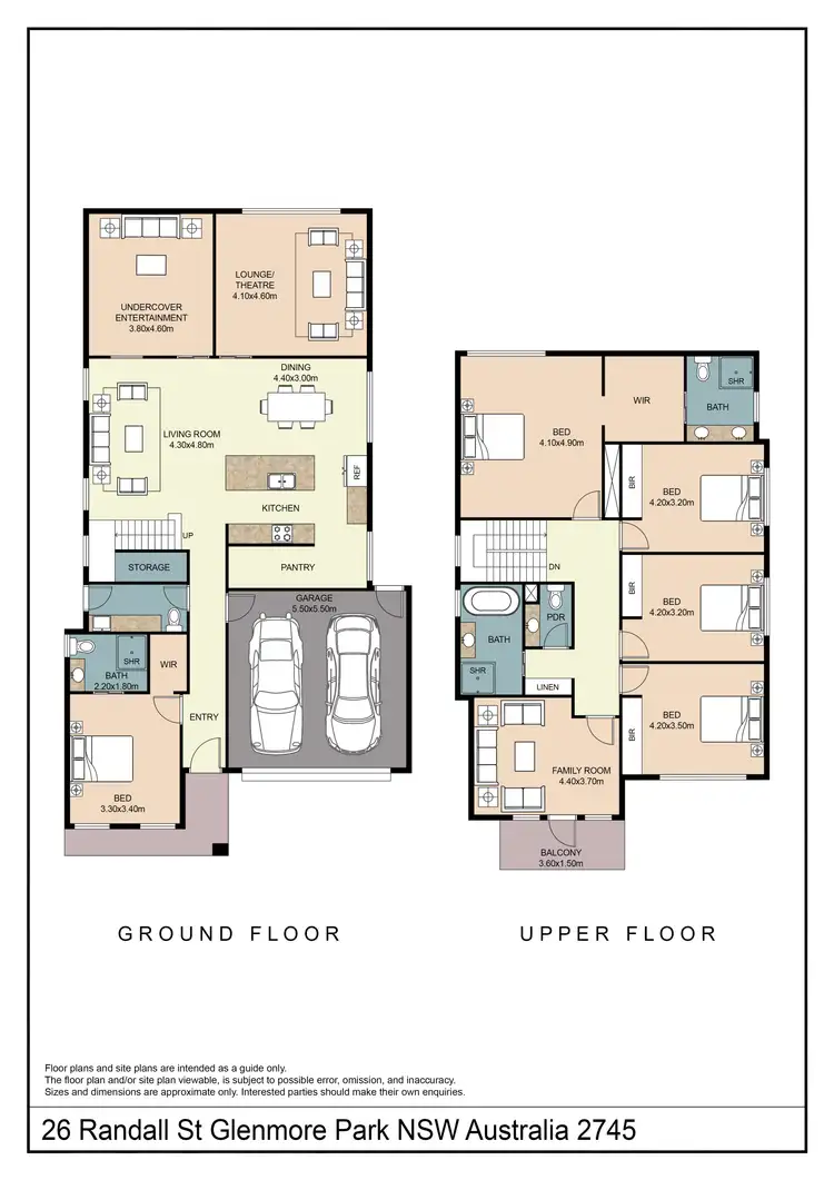 Floorplan of Homely house listing, 26 Randall Street, Glenmore Park NSW 2745
