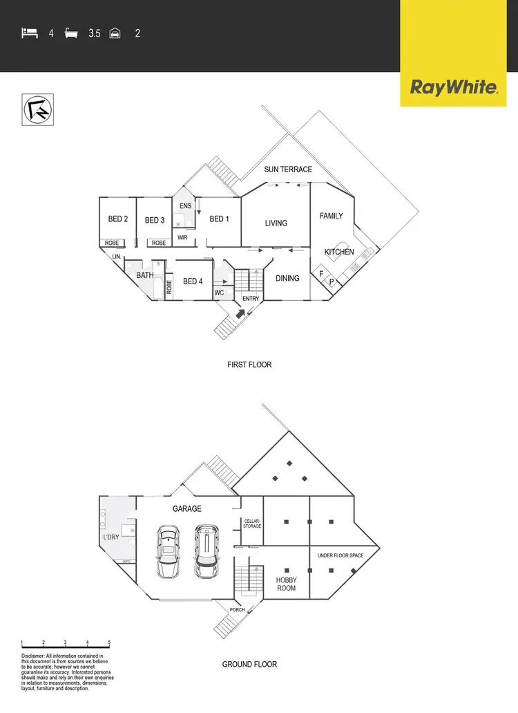 Floorplan of Homely house listing, 2 Ringrose Crescent, Isaacs ACT 2607