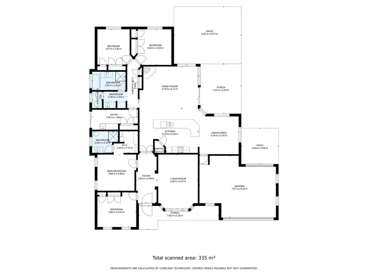 Floorplan of Homely house listing, 7 Rixon Place, Glenroy NSW 2640
