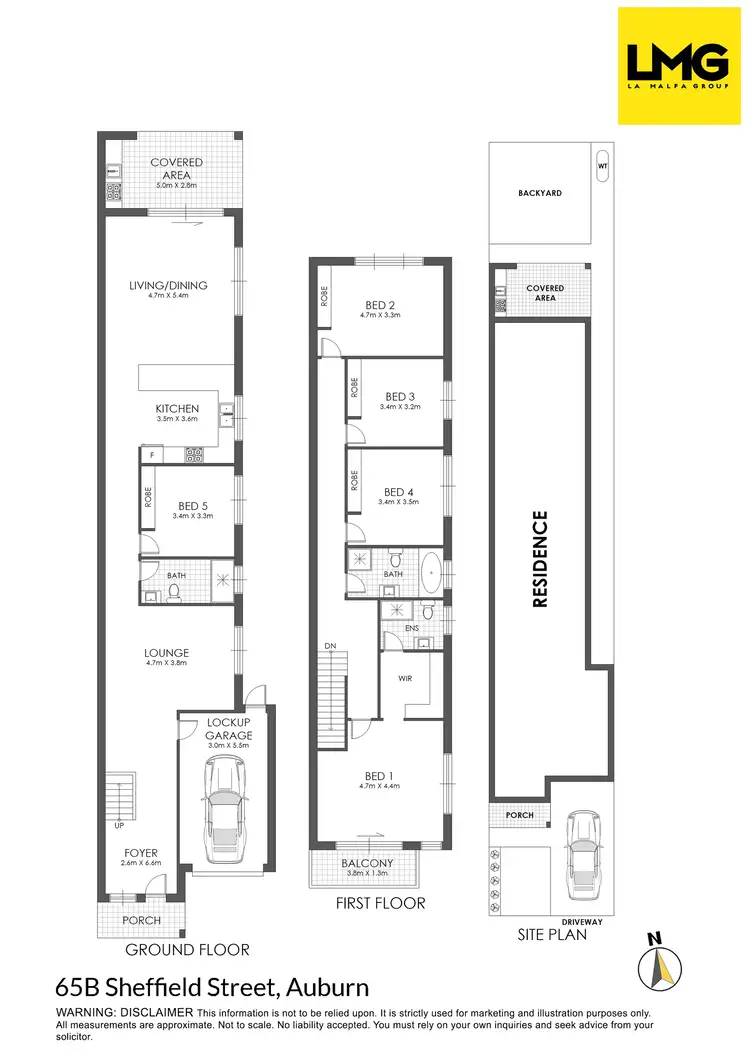 Floorplan of Homely house listing, 65b Sheffield Street, Auburn NSW 2144