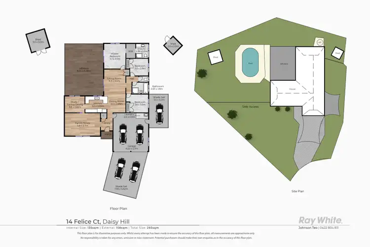 Floorplan of Homely house listing, 14 Felice Court, Daisy Hill QLD 4127