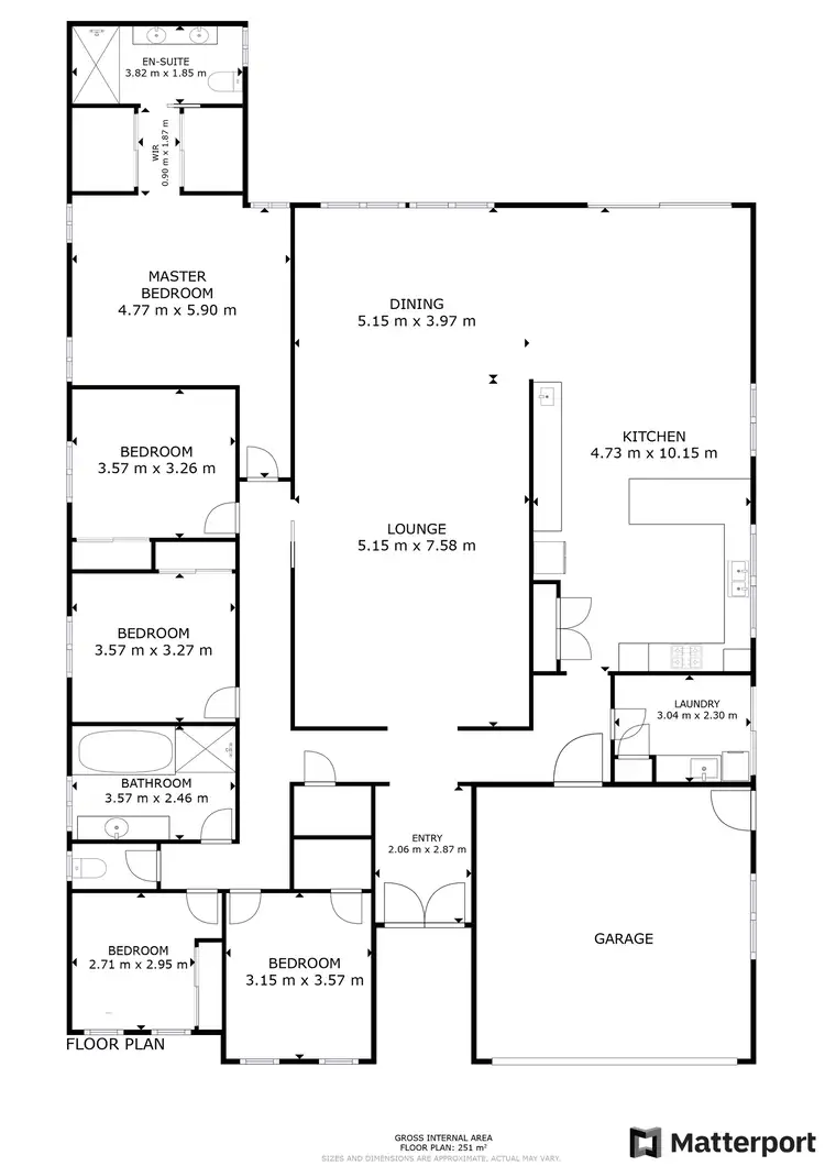 Floorplan of Homely house listing, 13 Cutri Drive, Swan Hill VIC 3585