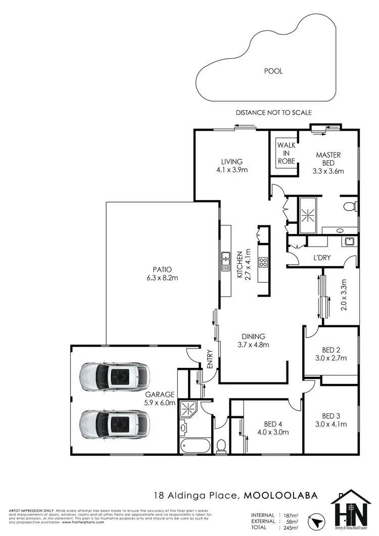 Floorplan of Homely house listing, 18 Aldinga Place, Mooloolaba QLD 4557