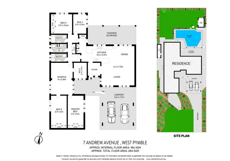 Floorplan of Homely house listing, 7 Andrew Avenue, West Pymble NSW 2073
