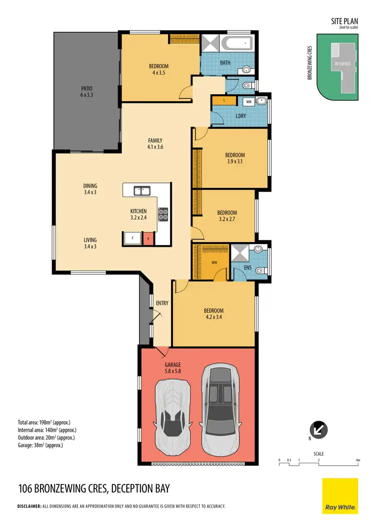 Floorplan of Homely house listing, 106 Bronzewing Crescent, Deception Bay QLD 4508