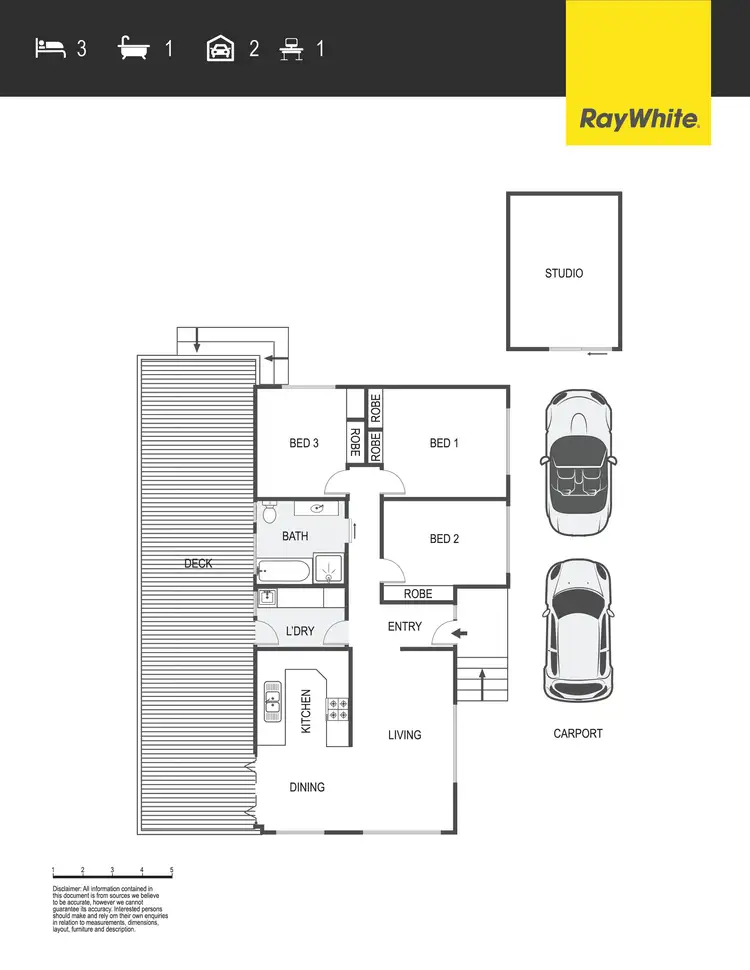 Floorplan of Homely house listing, 44 Greenvale Street, Fisher ACT 2611