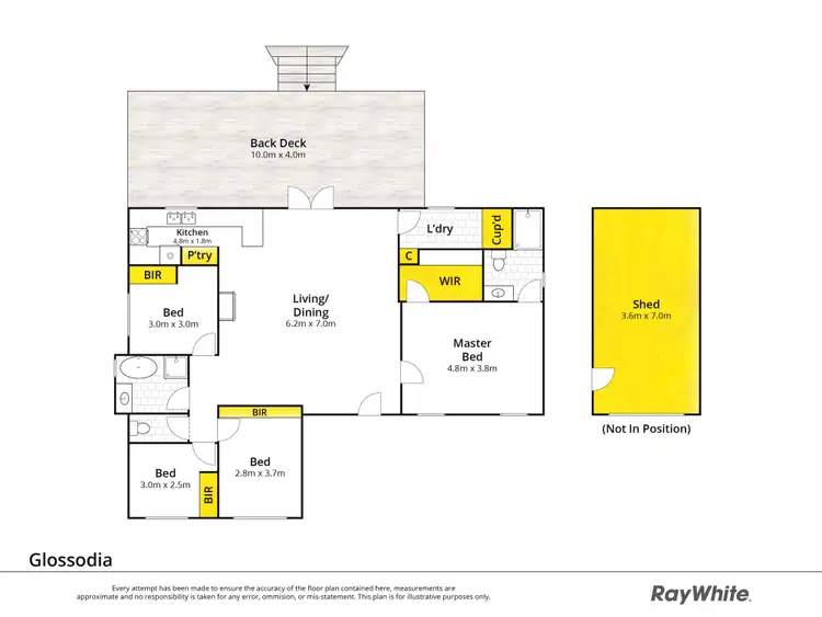 Floorplan of Homely house listing, 29 Boomerang Drive, Glossodia NSW 2756